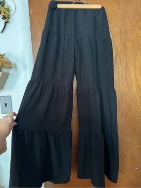 Black Wide Leg Pants